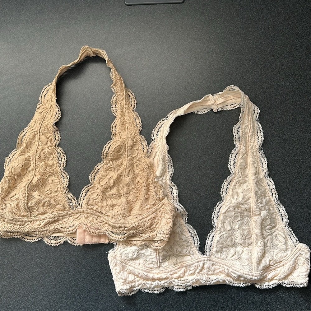 Lace Halter Bralette NWT & NWOT